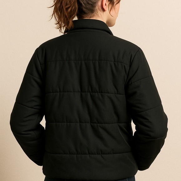 Unif Urban Outfitters Black Jacket Coat M - Picture 2 of 6